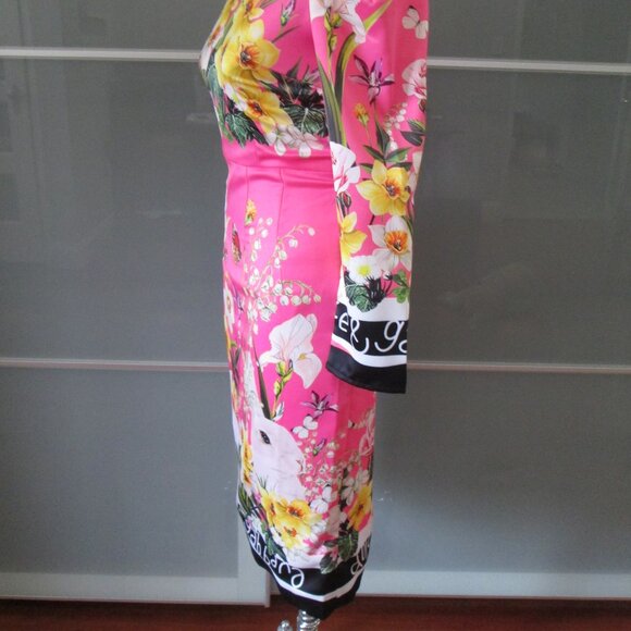 *SOLD* Dolce & Gabbana Long Sleeve Midi Rabbit Dress - Picture 6 of 14